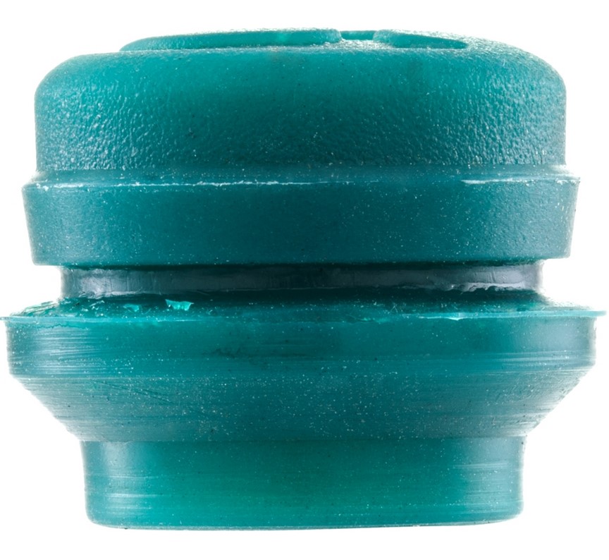 Tappo di copertura per pesi terminali barra, verde