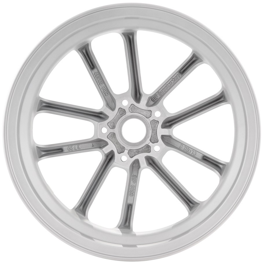 Cerchio anteriore/posteriore 13" per Vespa GTS/​GTS Super/​GTV/GT 60/​GT/​GT L 125-300ccm, argento