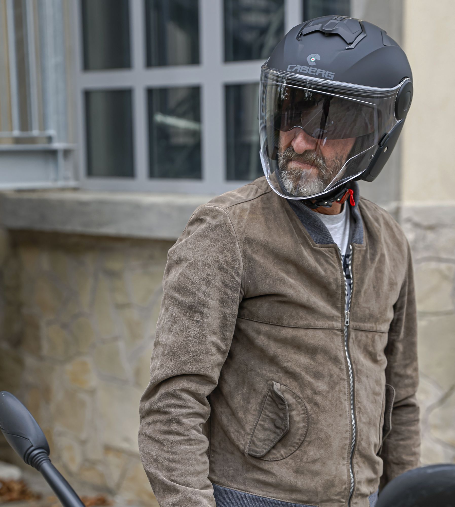 Casco Caberg Soho nero opaco