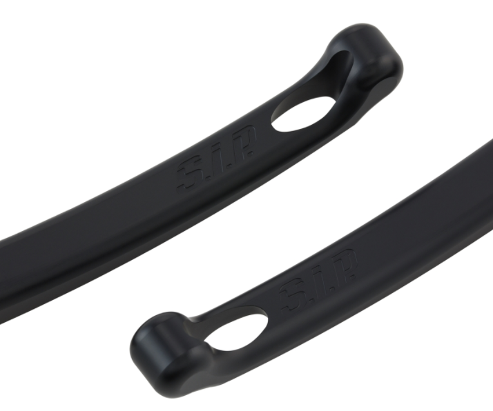 Set leva freno sportivo sinistra/destra per Vespa LX/​LXV/​S/​Primavera/​Sprint 50-150ccm, nero opaco