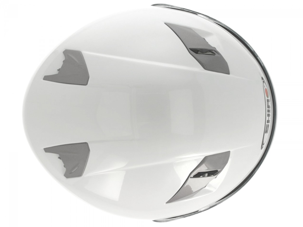 Casco modulare Shiro, SH414, sistema, bianco