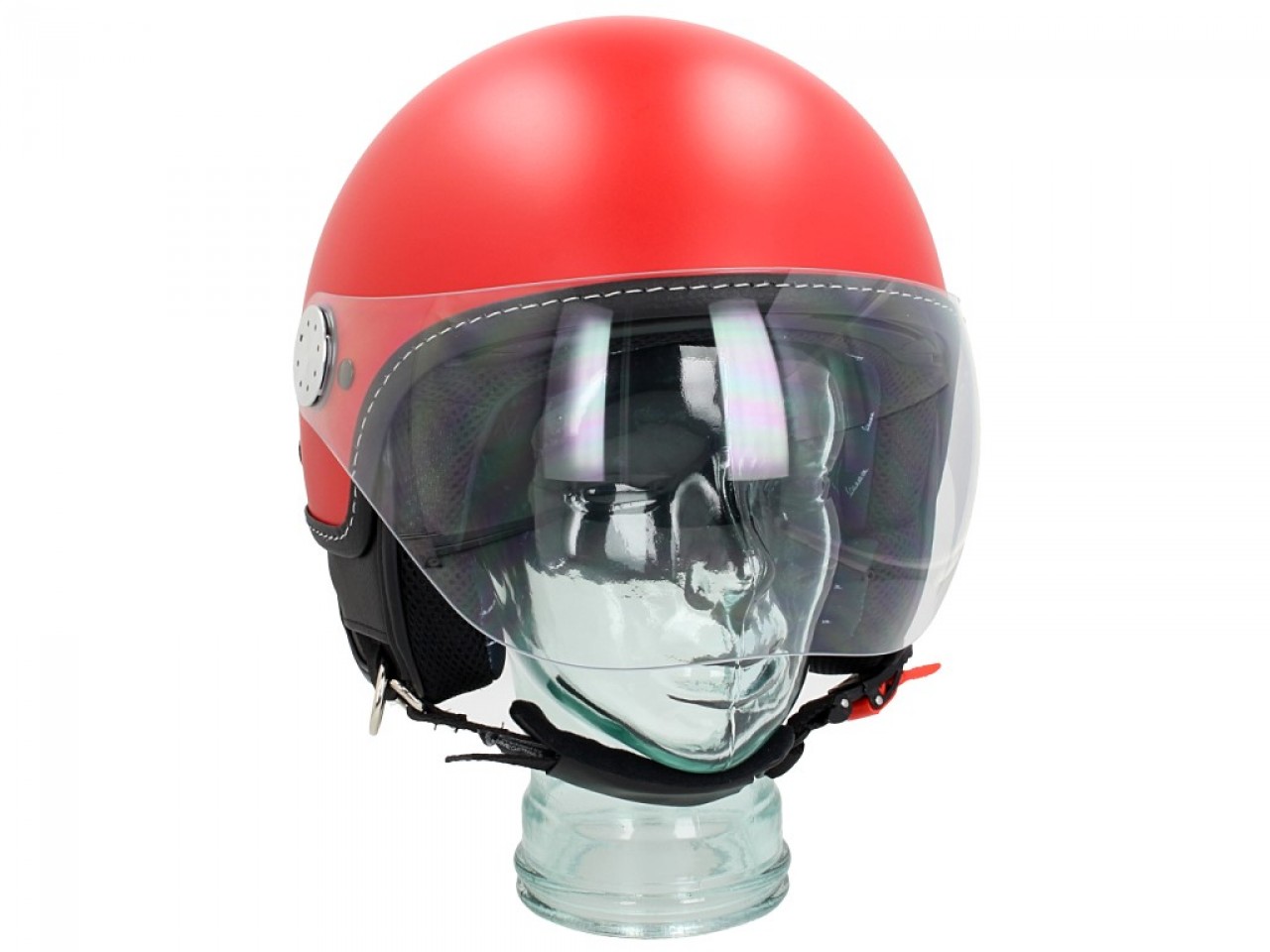 Vespa Jet Casco Visiera 3.0 rosso profondo