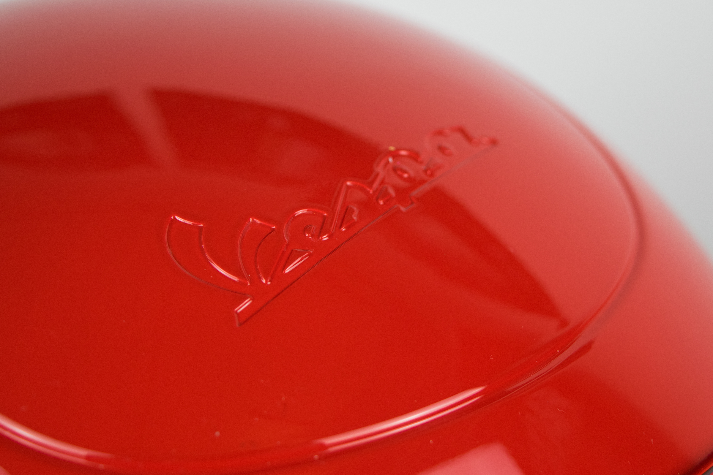 Casco Vespa Jet VJ rosso