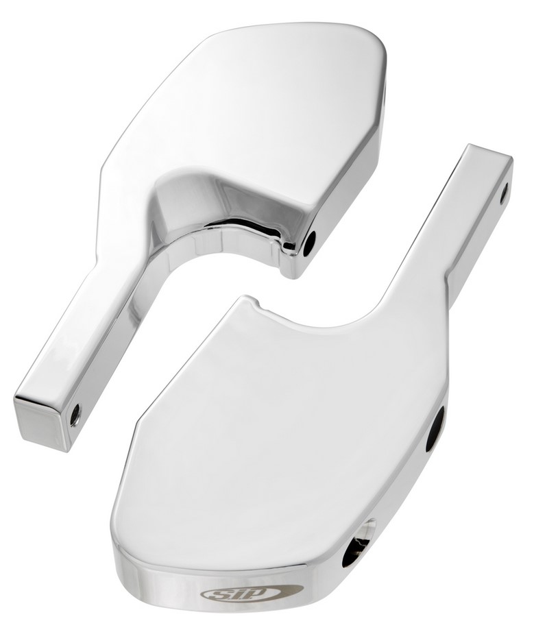 Adattatore poggiapiedi passeggero per Vespa GTS/​GTS Super/​GTV/​GT 60/​GT/​GT L 125-300ccm, cromato