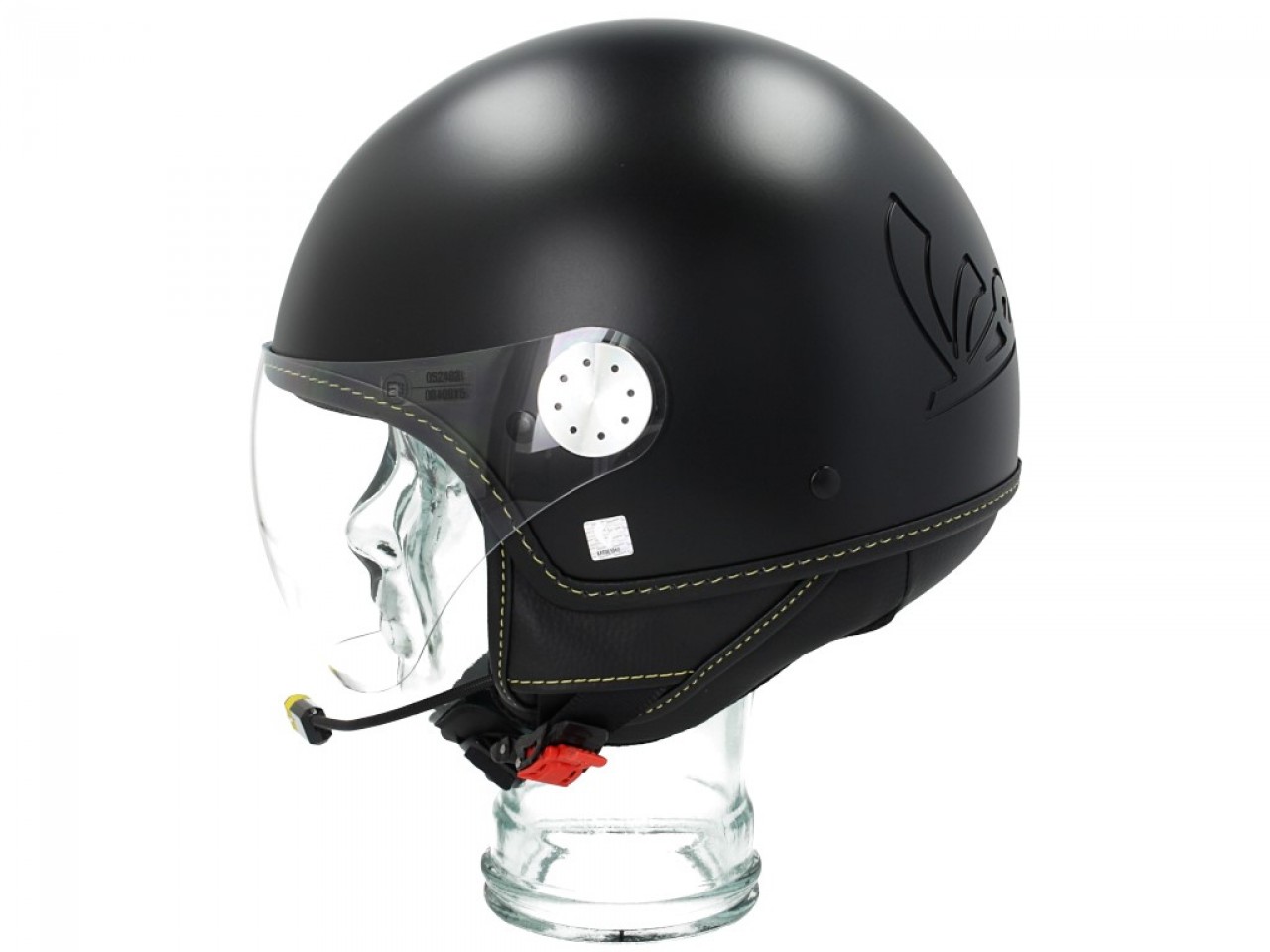 Vespa Jet Casco Visiera 3.0 Bluetooth nero