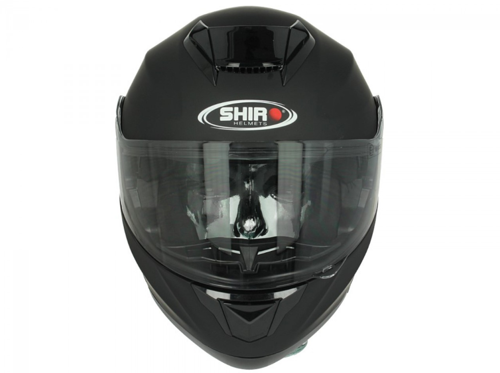 Casco Shiro flip-up, SH507, nero opaco