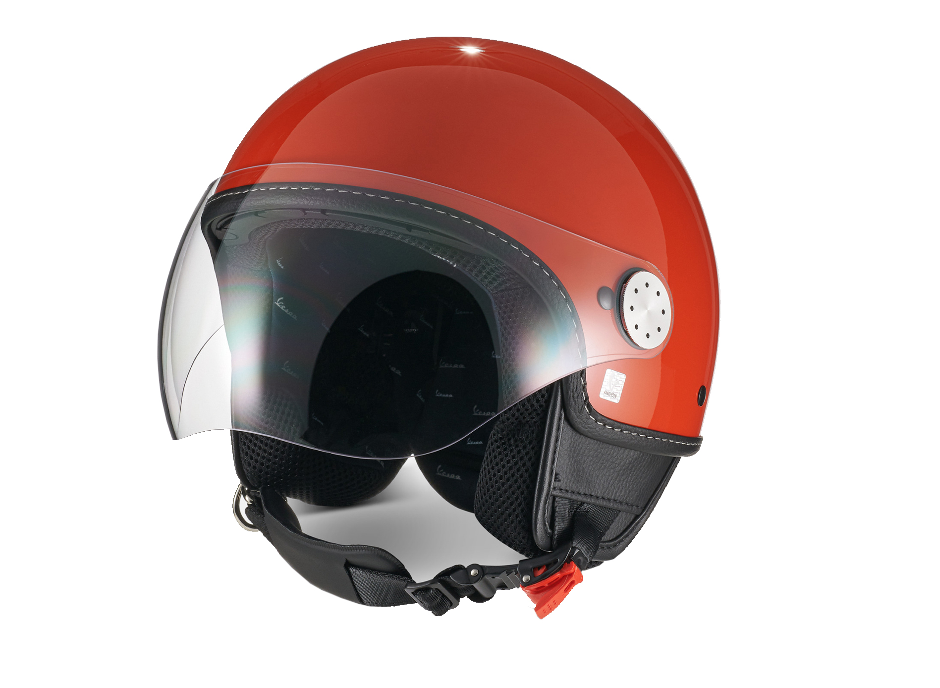Vespa Jet Casco Visiera 4.0 arancione impolsivo