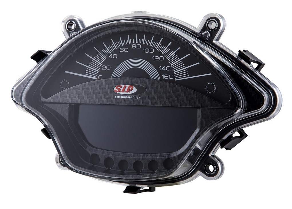 Contagiri/tachimetro per Vespa GTS/​GTS Super 300ccm FL ('14-), carbon look
