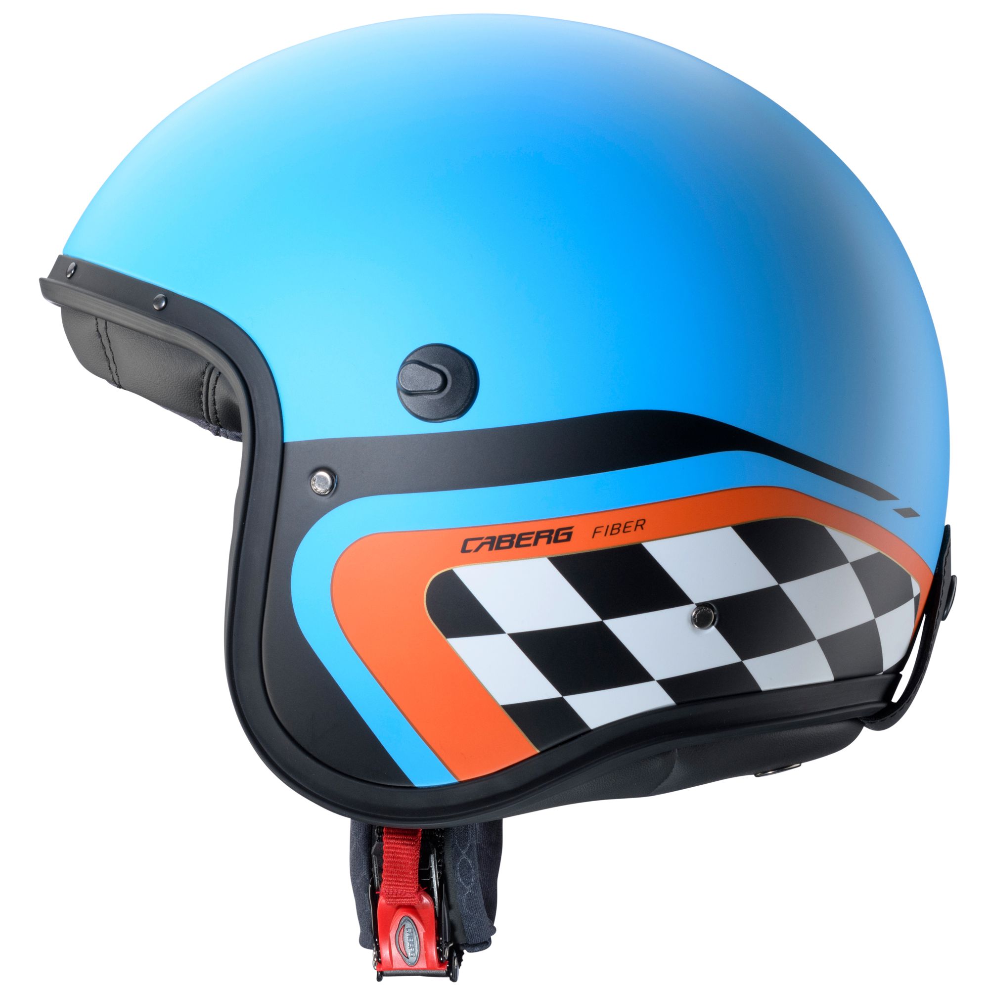 Caberg casco Freeride X Daytona opaco-blu chiaro/nero-arancione