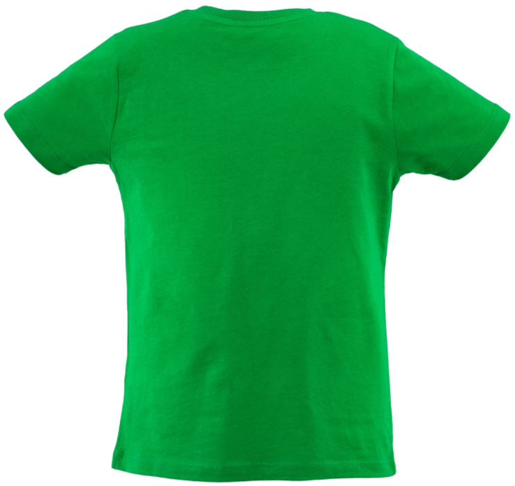 T-shirt "Looong Run" da bambino, verde