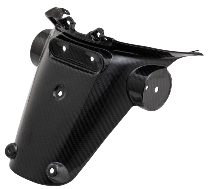 Portatarga per Vespa Primavera/​Sprint 50-150ccm, carbonio