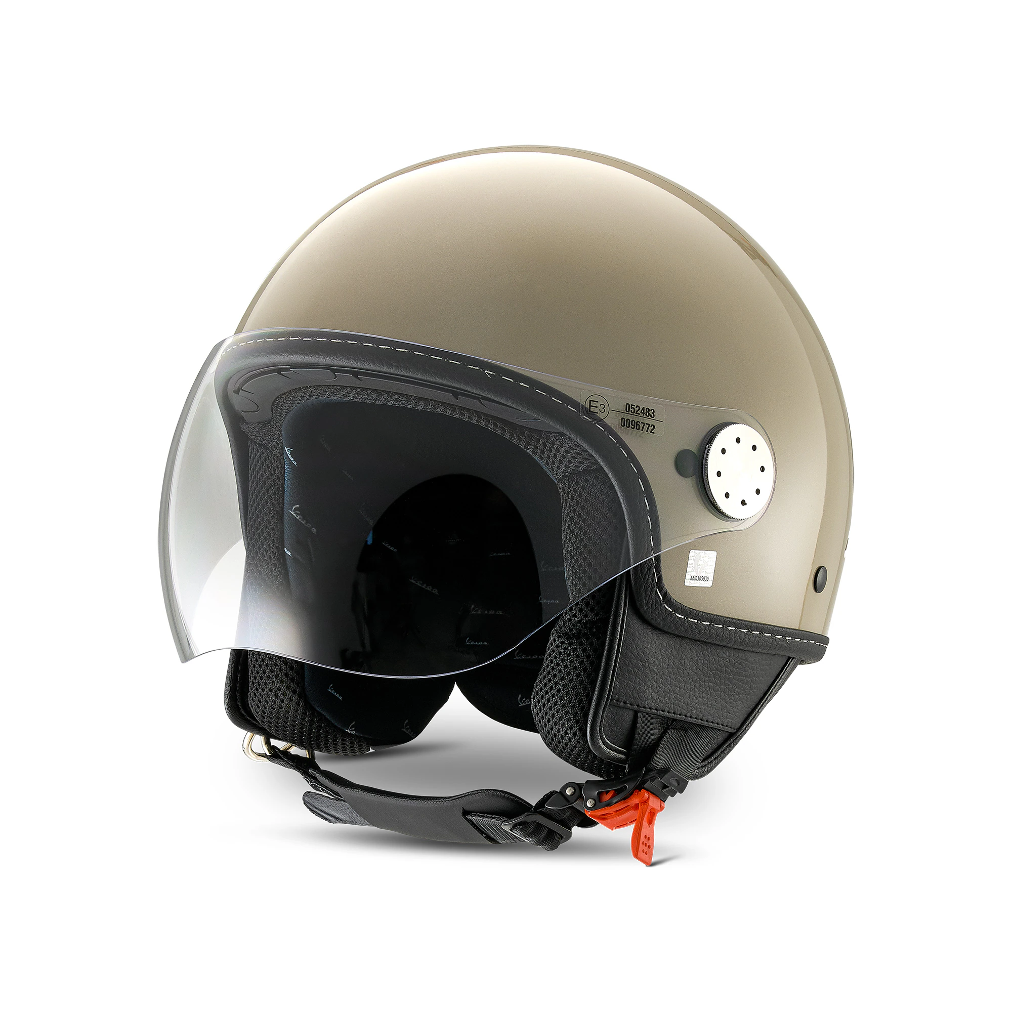 Vespa Jet Casco Visiera 4.0 beige avvolgente
