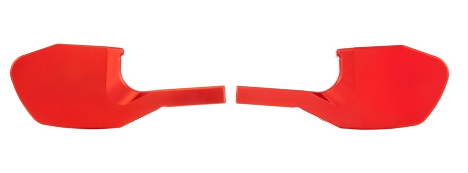 Adattatore poggiapiedi passeggero per Vespa GTS/​GTS Super/​GTV/​GT 60/​GT/​GT L 125-300ccm, rosso