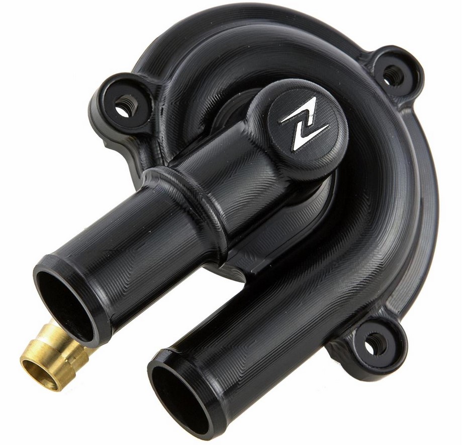 Coperchio pompa acqua per Vespa GTS/​GTS Super/​GTV/​GT 60/​GT/​GT L 125-300ccm 4T LC, nero