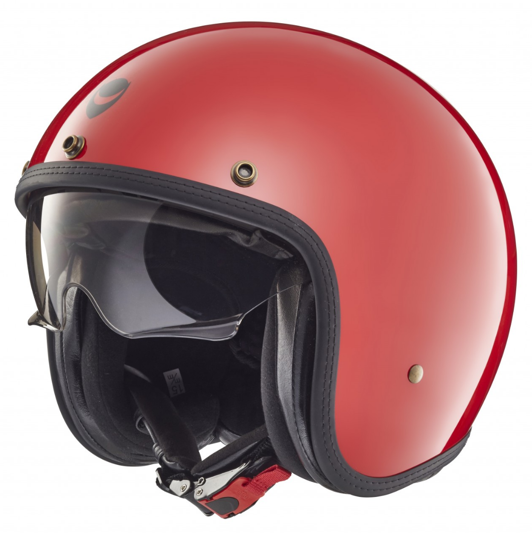 Casco Helmo Milano Jet, Audace, rosso