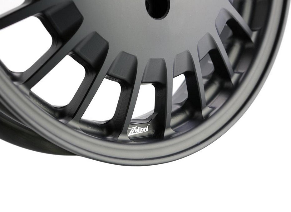Cerchio anteriore/posteriore per Vespa GTS/GTS Super/GTV/GT 60/GT/GT L/946 125-300ccm, nero opaco