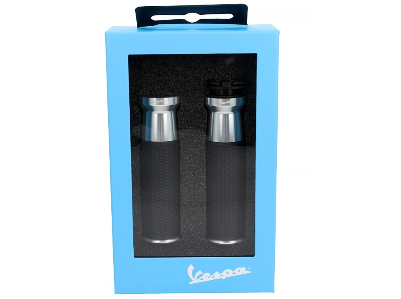 Kit manubrio, alluminio, anodizzato, set maniglie, leve e terminali manubrio per Vespa GTS