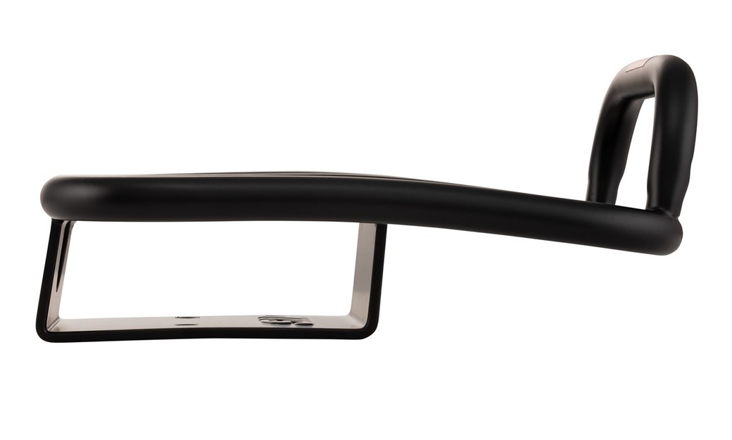 Portapacchi posteriore anni '70 per Vespa GTS /​ GTS Super HPE 125-300 ('19-), nero opaco