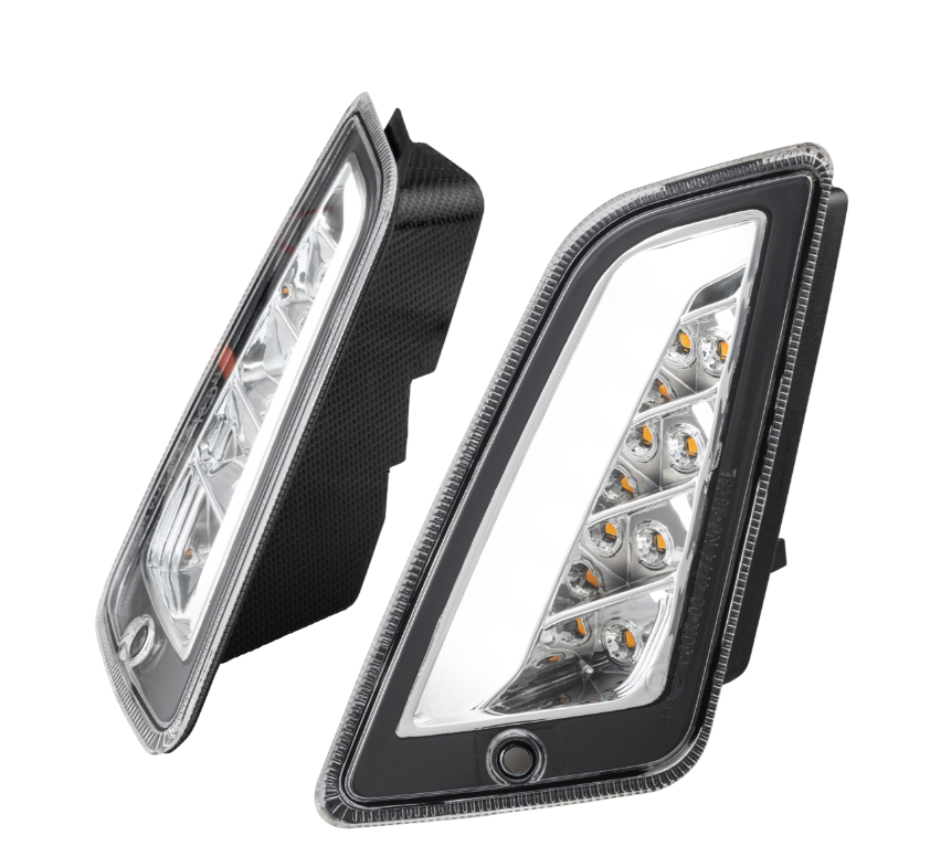 Kit indicatori di direzione anteriori e posteriori per Vespa GTS/GTS Super/GTV 125-300cc, trasparente