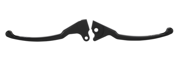 Set leva freno sportivo sinistra/destra per Vespa LX/​LXV/​S/​Primavera/​Sprint 50-150ccm, nero opaco