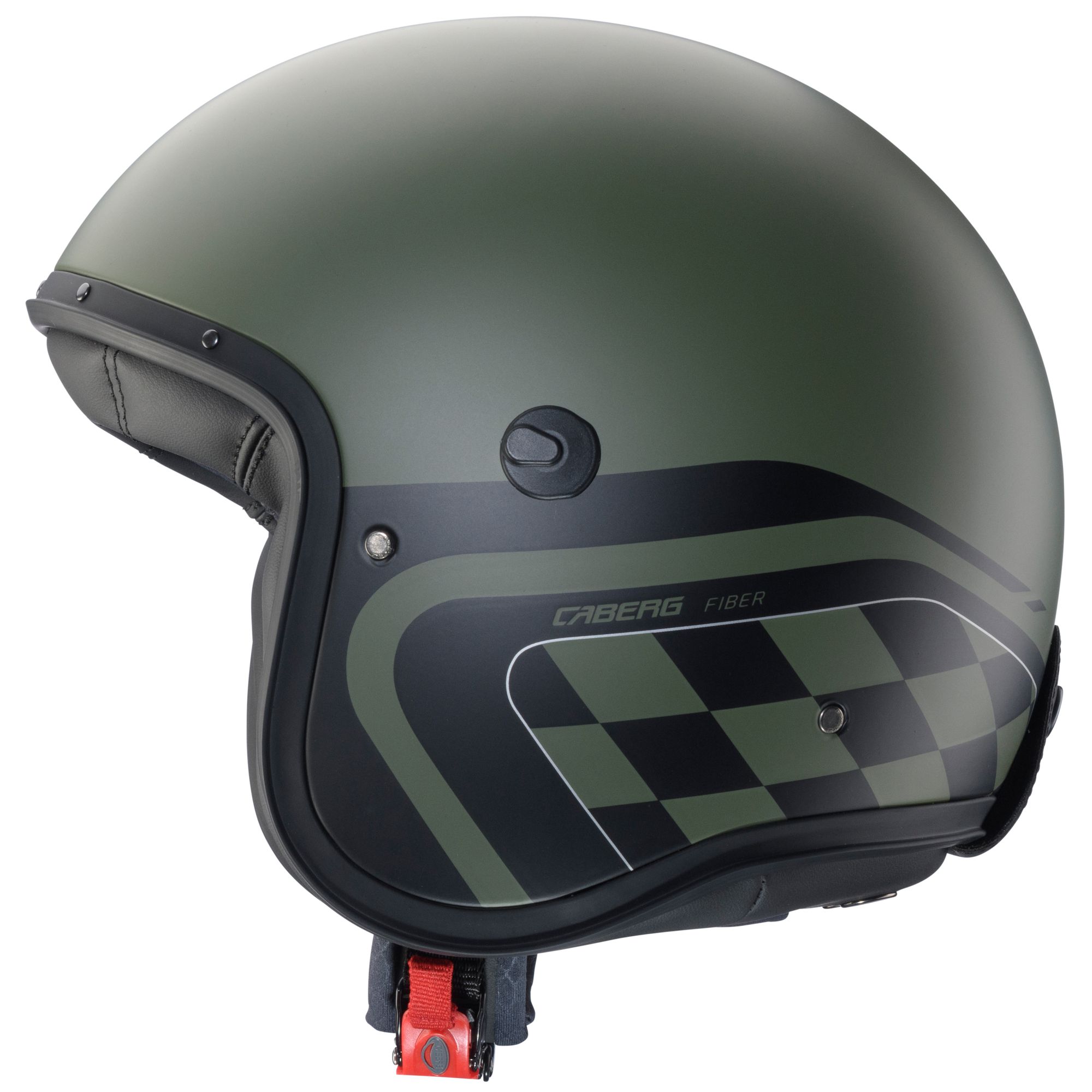 Caberg casco Freeride X Daytona verde opaco/nero-argento