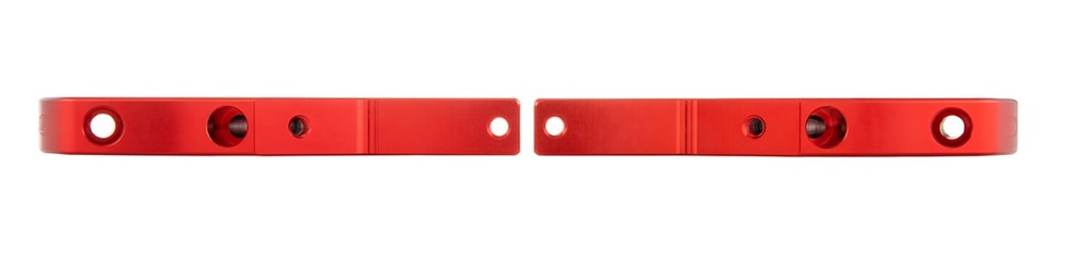 Adattatore poggiapiedi passeggero per Vespa GTS/​GTS Super/​GTV/​GT 60/​GT/​GT L 125-300ccm, rosso