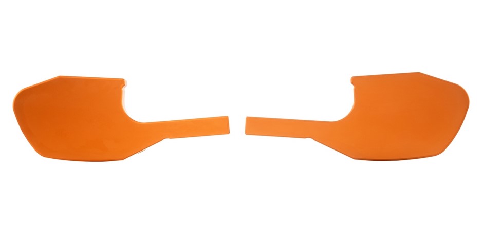 Adattatore poggiapiedi passeggero per Vespa GTS/​GTS Super/​GTV/​GT 60/​GT/​GT L 125-300ccm, arancione opaco