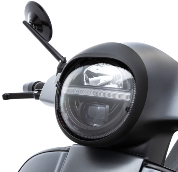 Faro anteriore "Black Edition" LED per Vespa GTS/​GTS Super/​GT/​GT L 125-300ccm ('03-'18)