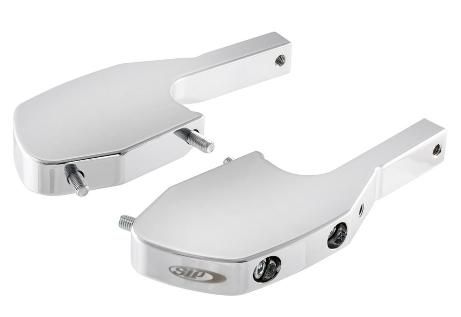 Adattatore poggiapiedi passeggero per Vespa GTS/​GTS Super/​GTV/​GT 60/​GT/​GT L 125-300ccm, cromato