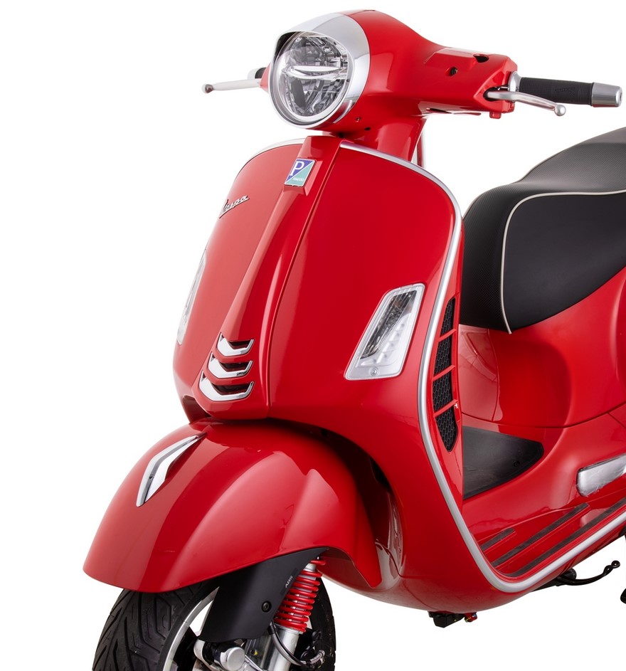 Anello faro per Vespa GTS/​GTS Super HPE 125/​300 ('19-), cromato