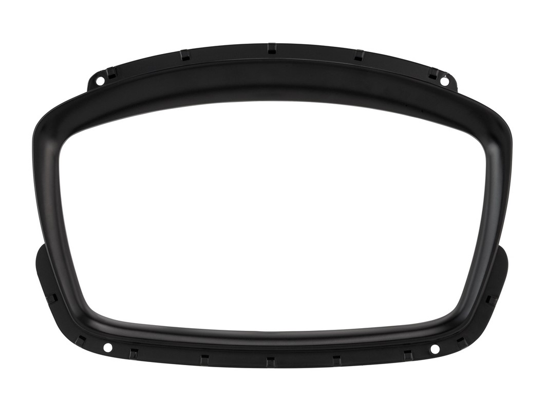 Anello decorativo tachimetro per Vespa GTS Supertech HPE 125/​300 ('19-), nero opaco