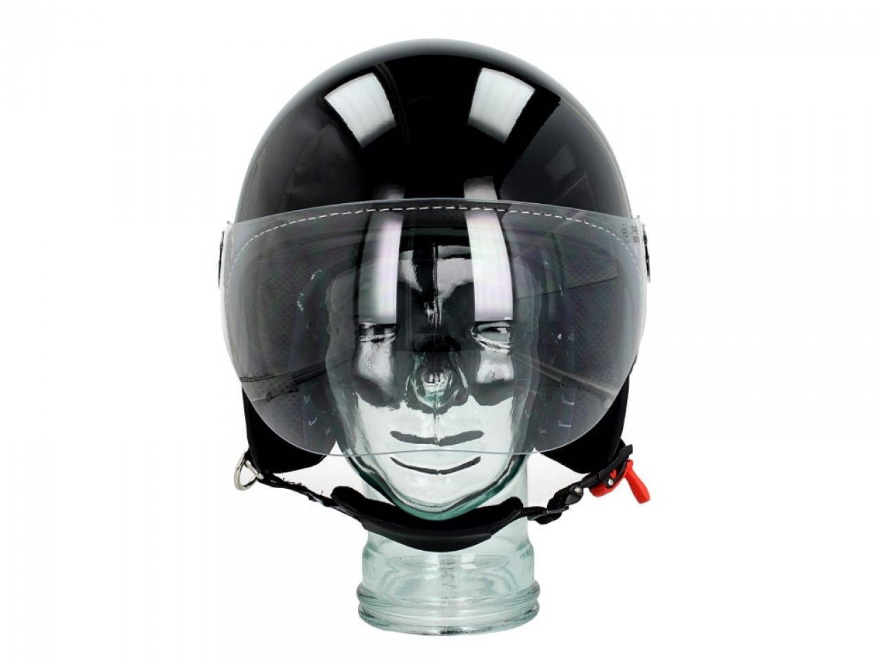 Vespa Jet Casco Visiera 3.0 nero