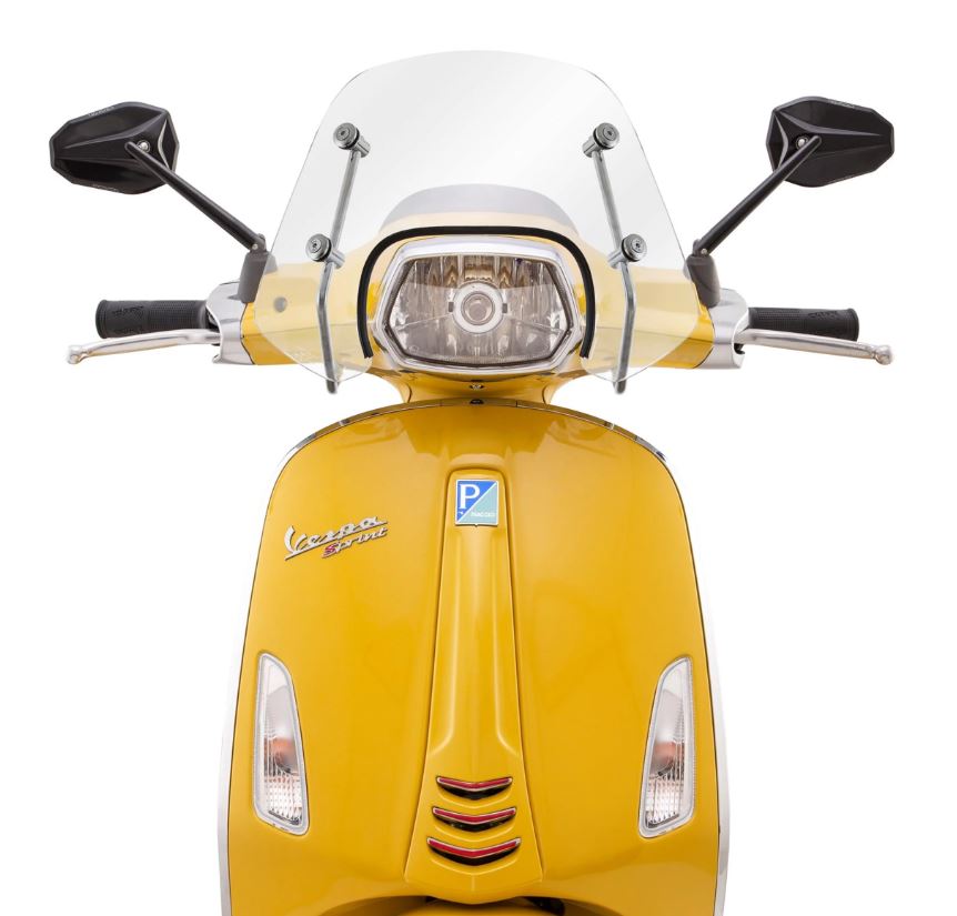 Cupolino Ermax Piccolo per Vespa Sprint - nero