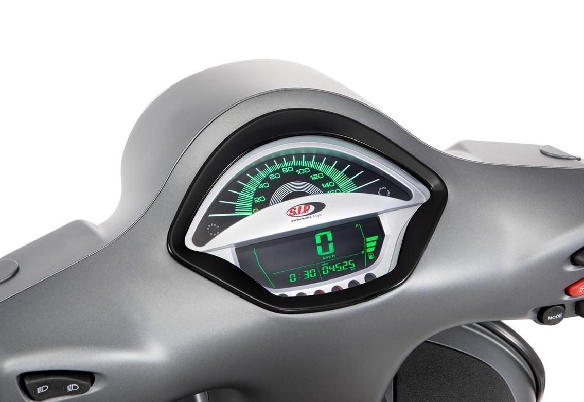 Contagiri/tachimetro per Vespa GTS/​GTS Super 300ccm FL ('14-), argento