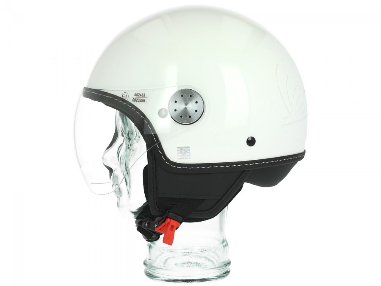 Vespa Jet Casco Visiera 3.0 bianco