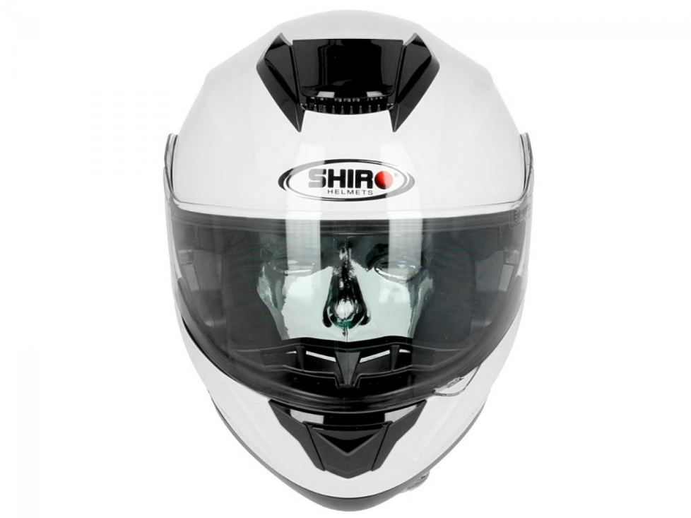 Casco Shiro ribaltabile, SH507, bianco