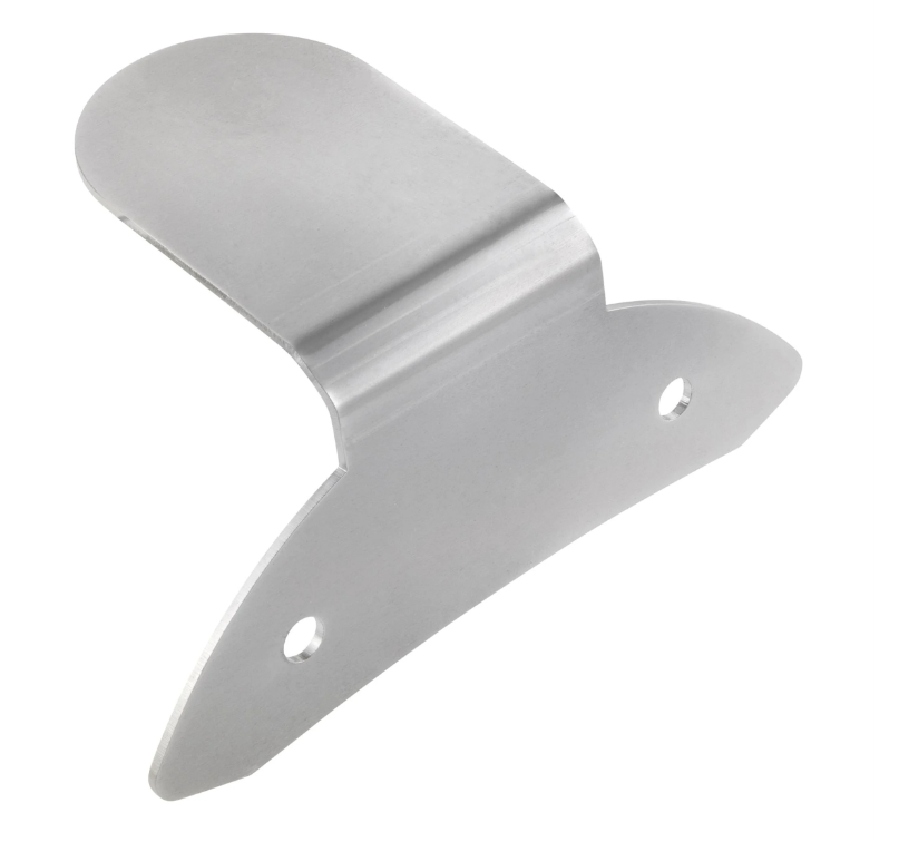 Porta Pickerl per adesivo di controllo austriaco per Vespa GTS/GTS Super/GTV/GT, acciaio inox lucido