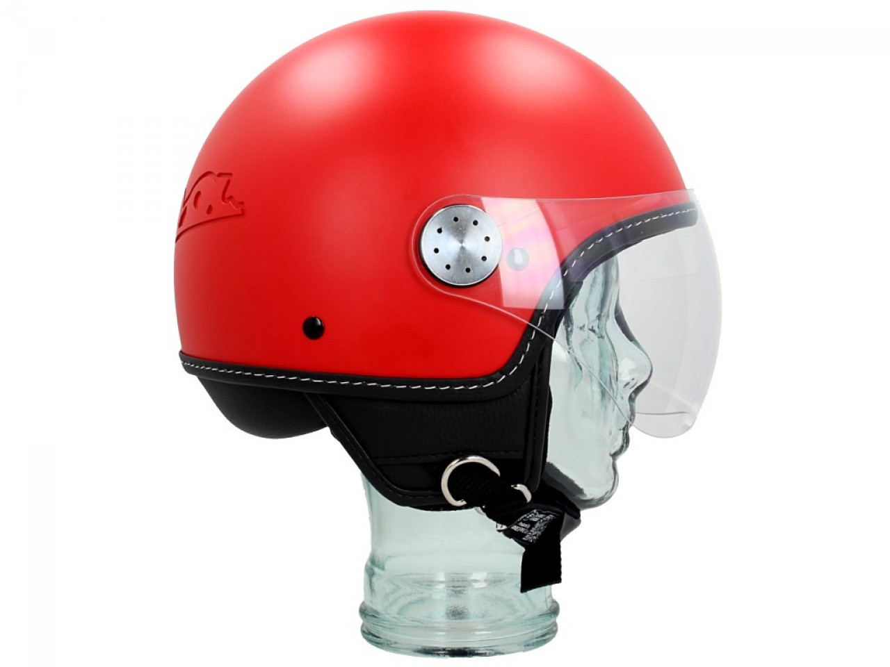 Vespa Jet Casco Visiera 3.0 rosso profondo