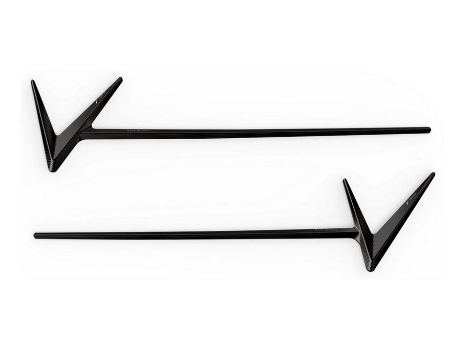 Scritta laterale RIZOMA per Vespa Primavera/Sprint/Elettrica, nero