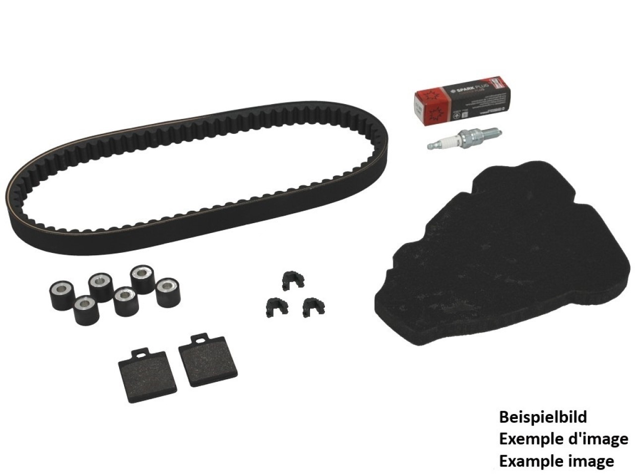 Kit di ispezione più pastiglie freno Piaggio Zip 50 RST/Fastrider 1996-1997 - NF ProKit