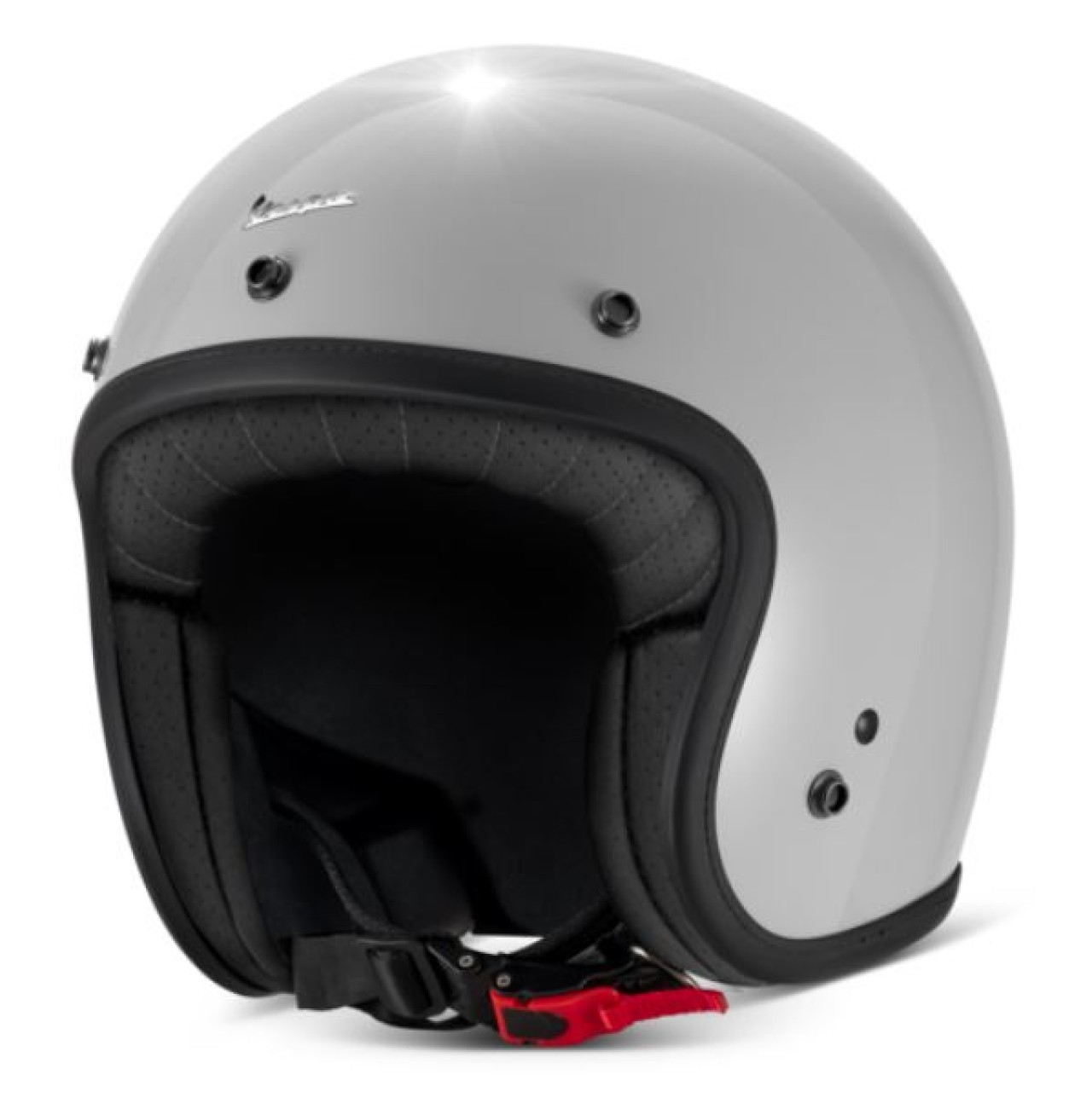 Casco jet Vespa Versilia grigio - L