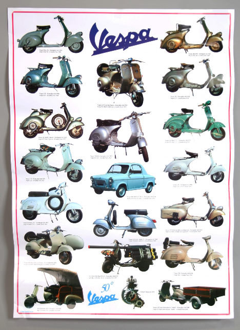 Manifesto Vespa, Vespa 2a serie