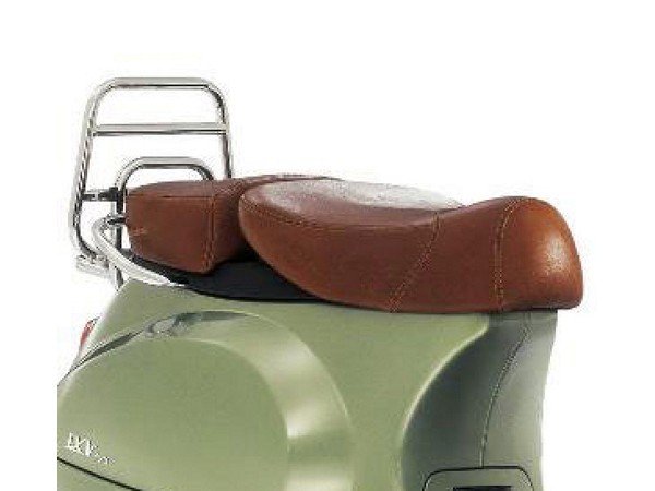 Sella Vespa 2 posti in vera pelle per LX 50-150cc Touring, ET2/ET4 /LX/LXV/S 50-150ccm-