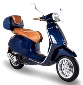 Maniglione in pelle Linea Luxury per Vespa Primavera
