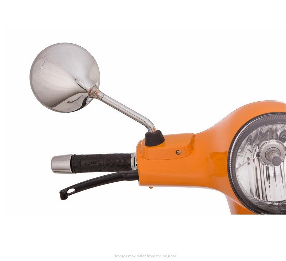 Specchietto Shorty per Vespa, cromato, destro e sinistro