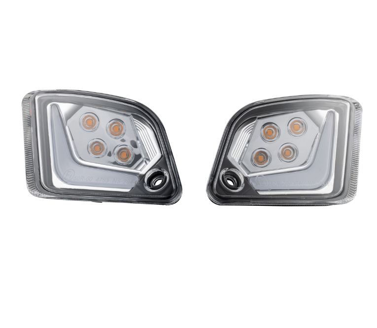 Kit indicatori di direzione anteriori e posteriori per Vespa GTS/GTS Super/GTV 125-300cc, trasparente