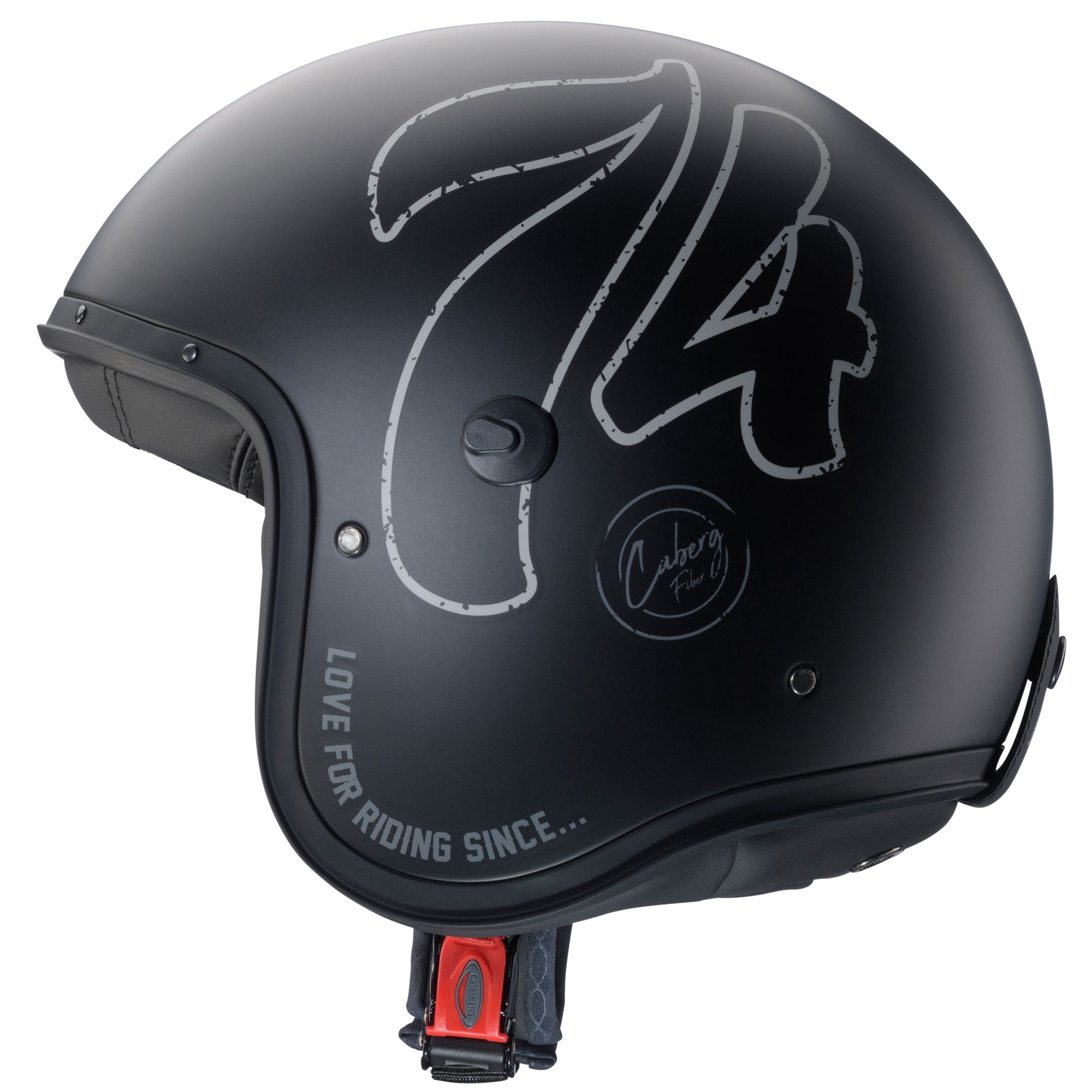 Caberg casco Freeride X 74 nero opaco/antracite
