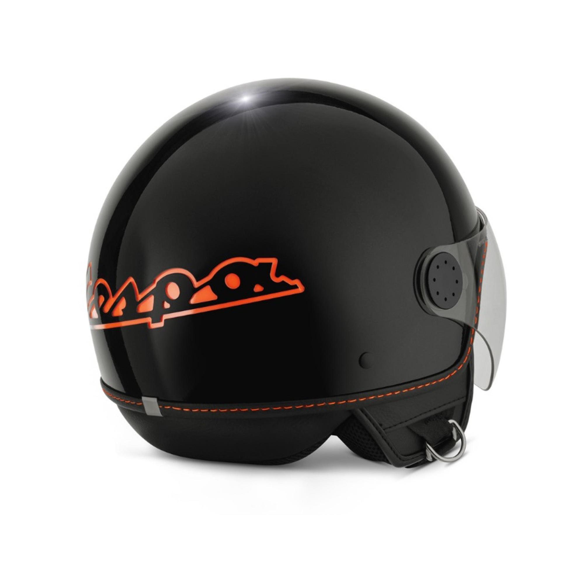 Vespa Jet Casco Visiera 4.0 arancione impolsivo