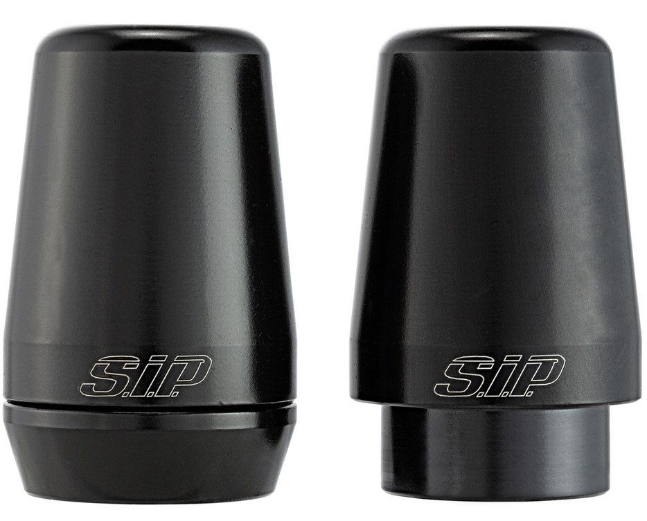 Contrappesi manubrio per Vespa GTS/​GTS Super/​GTV/​GT 60/​GT/​GT L 125-300ccm, nero