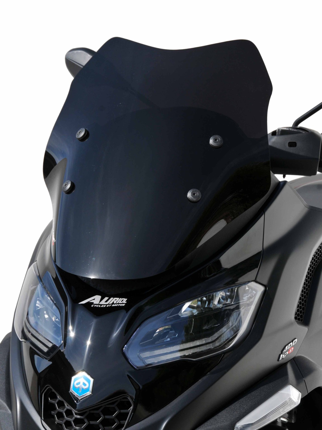 Parabrezza ERMAX Sport per Piaggio MP3 400 HPE (22-), nero